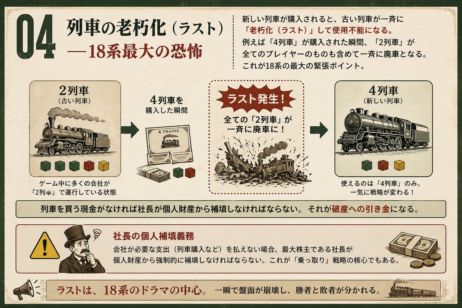 列車の老朽化（ラスト）— 18系最大の恐怖
